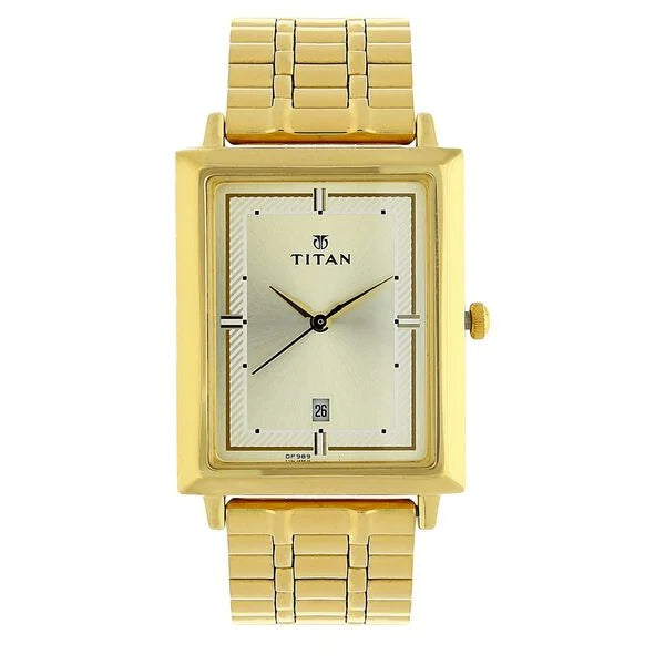 Titan Quartz Analog with Date Watch for Men 1715ym02