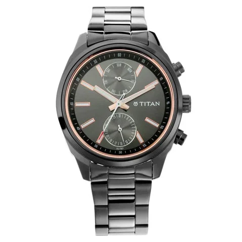 Workwear Analog Stainless Steel Men