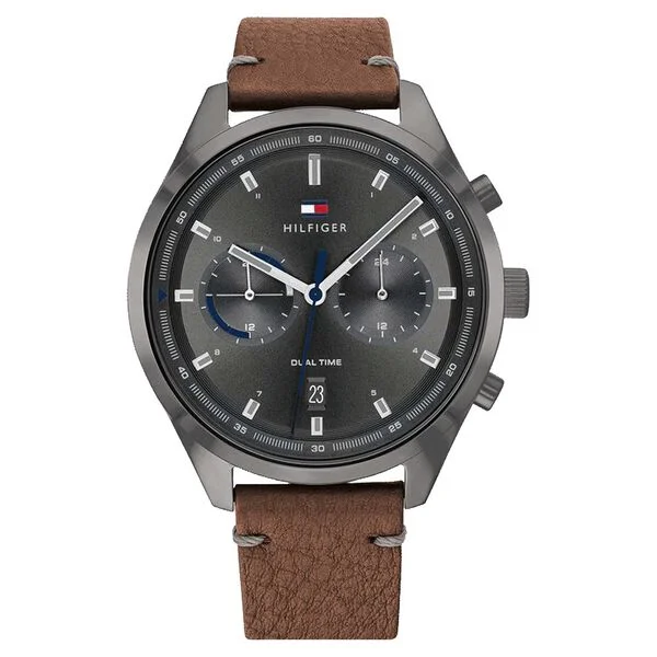 Tommy Hilfiger Grey Dial Quartz Multifunction Watch for Men ncth1791730w