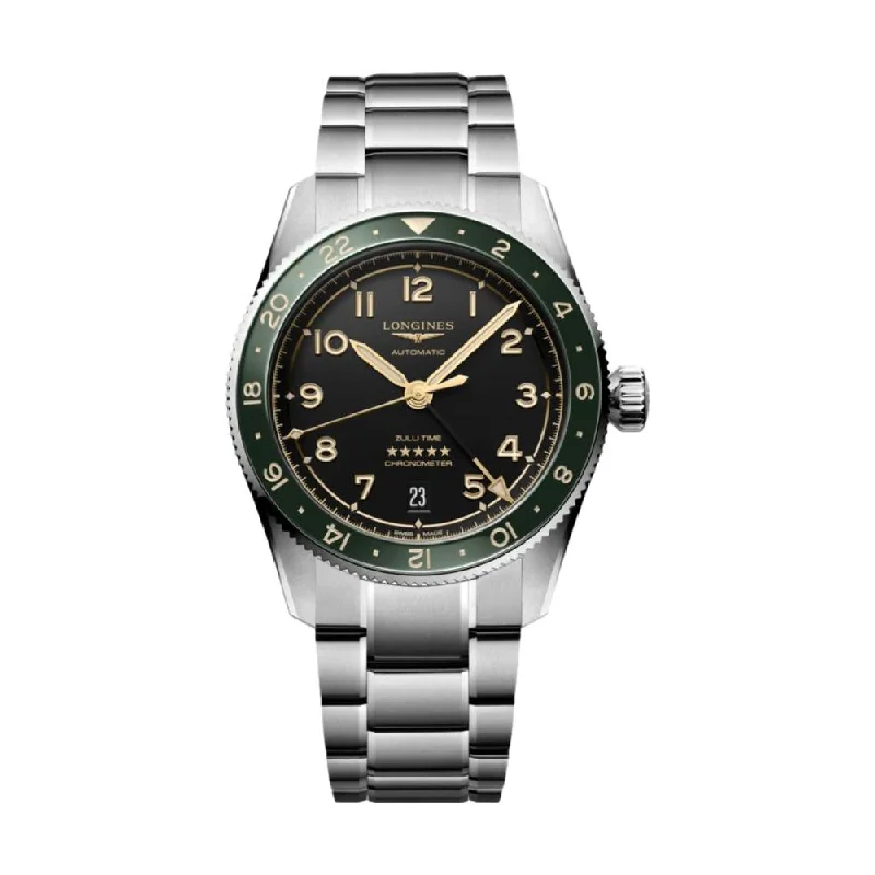 Spirit Zulu Time Green Dial, 39mm